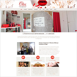 benessere agenzia sito web per centro benessere Lecce