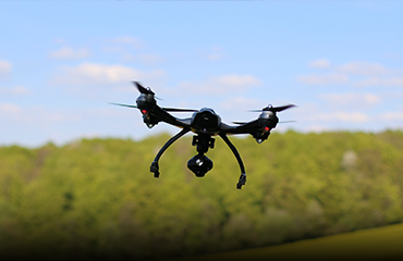 riprese con il drone